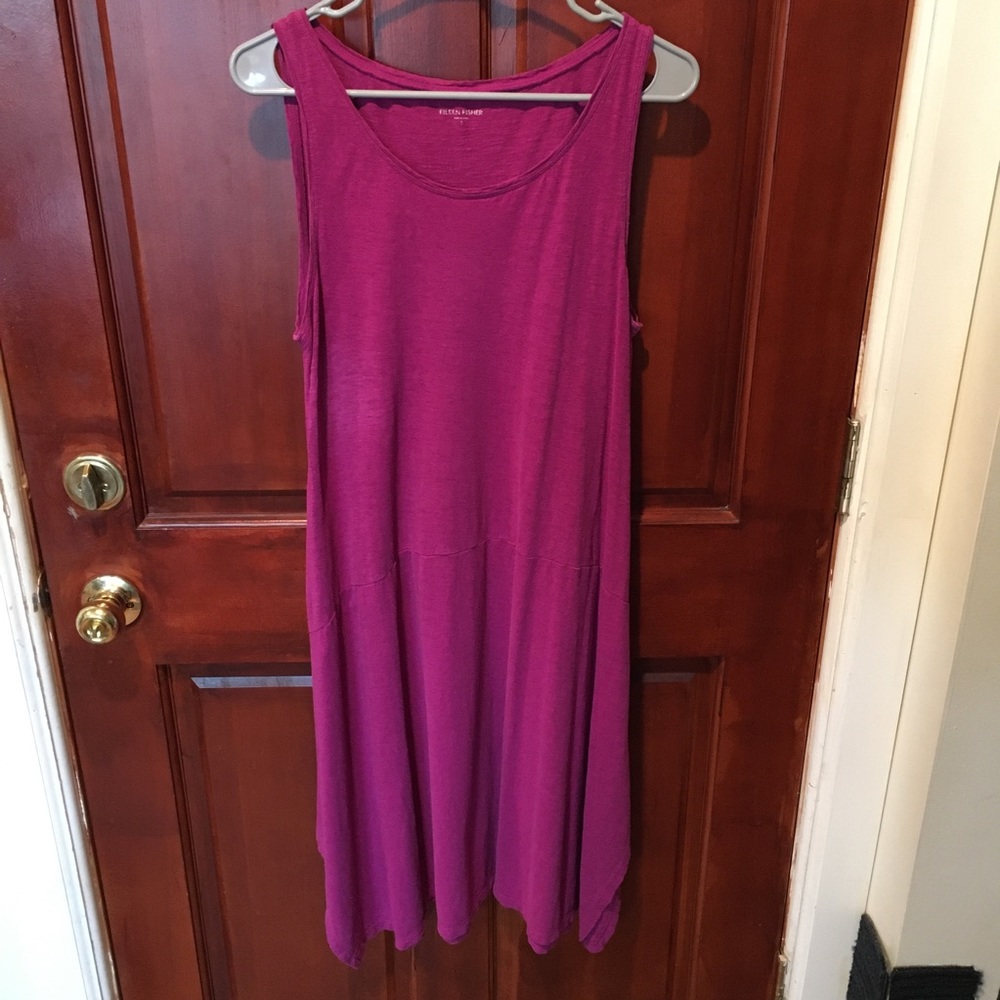 Eileen Fisher hemp/cotton summer dress